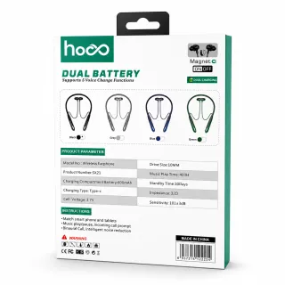 HOCO SX21 Neckband Headset + JBL M3 Mini Portable Speaker thumbnail 4